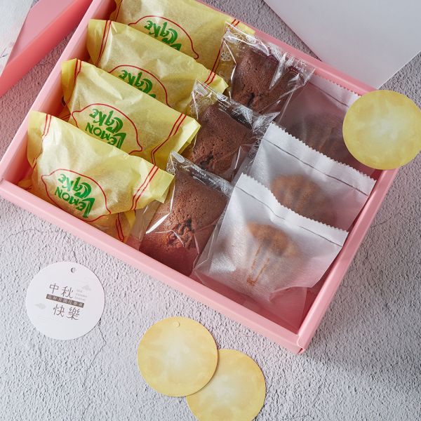 檸檬蛋糕/巧克力費南雪/橙香瑪德蓮/原味費南雪 