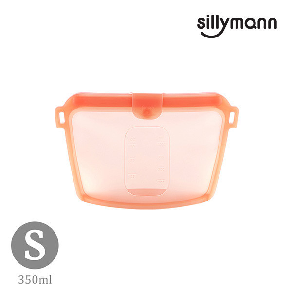 【韓國sillymann】 100%鉑金矽膠密封袋-350ml 
