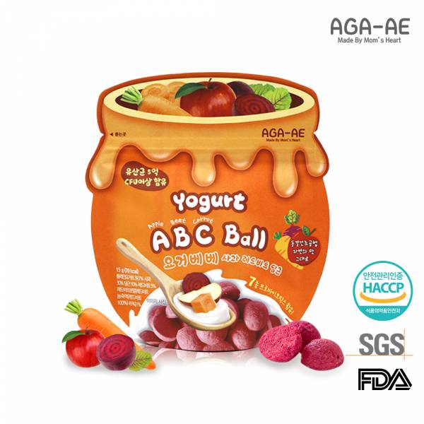 ♥＼營養師推薦／♥ 【韓國AGA-AE】益生菌寶寶優格球 