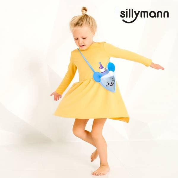 【韓國sillymann】 100%鉑金矽膠老鼠水袋-250ml(藍) 