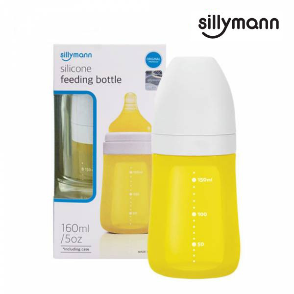【韓國sillymann】 100%鉑金矽膠奶瓶160ML 
