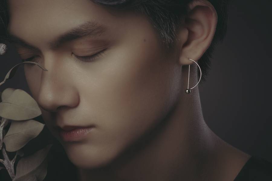 Alchemy | Alchemy Series Gnomon * earrings 4 colours to choose from 中性 幾何 耳環