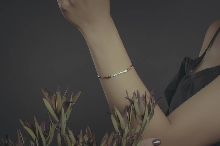 Hydromancy Series – Drizzle bracelet * 3 colours 天然珍珠 迷你珍珠 變形珍珠 細手鍊