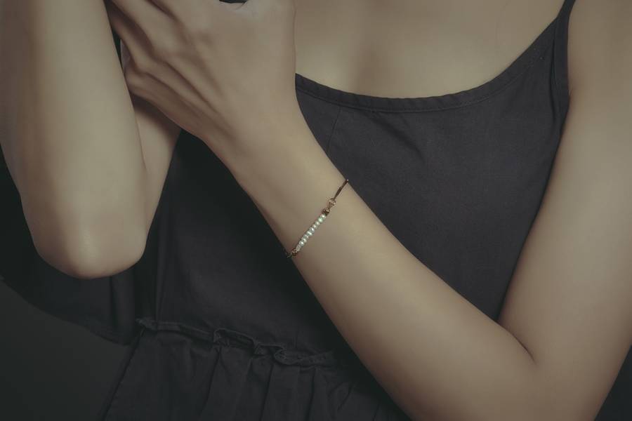 Hydromancy Series – Drizzle bracelet * 3 colours 天然珍珠 迷你珍珠 變形珍珠 細手鍊
