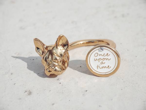 Gazing French bulldog ring-2 colours to choose from French bulldog ring