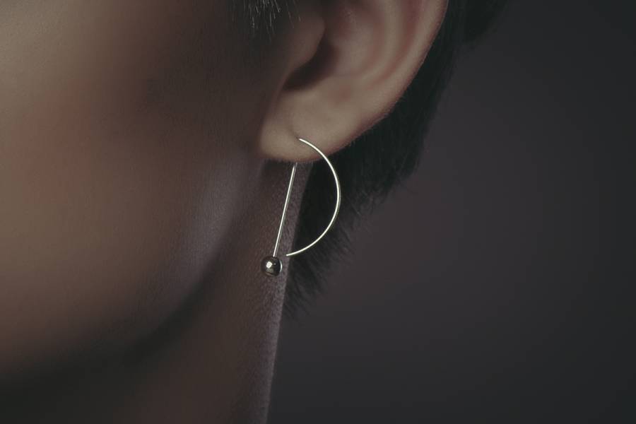 Alchemy | Alchemy Series Gnomon * earrings 4 colours to choose from 中性 幾何 耳環