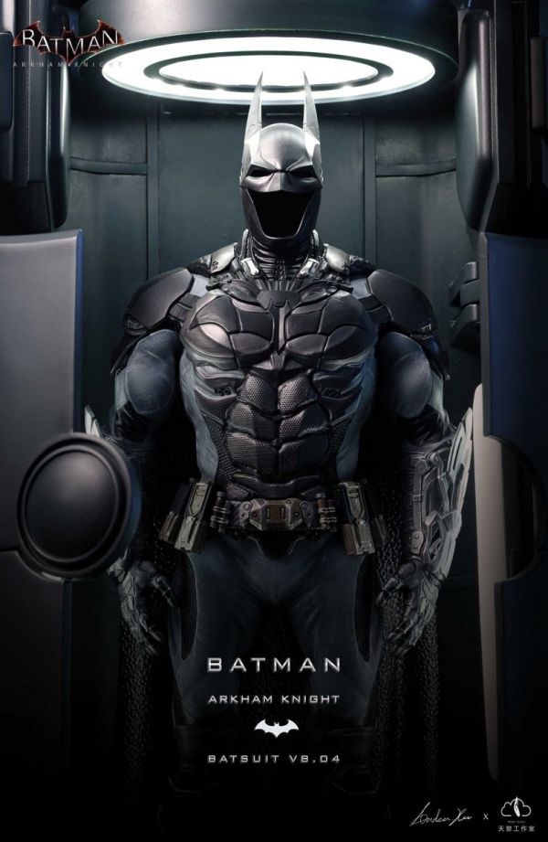 【海外代購】【65CM】天塑 蝙蝠俠 阿卡姆騎士 戰衣 格納庫 