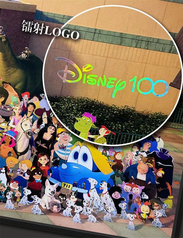 【海外代購】千鳥社 迪士尼 100年全家福米奇米妮唐老鴨裝飾畫 