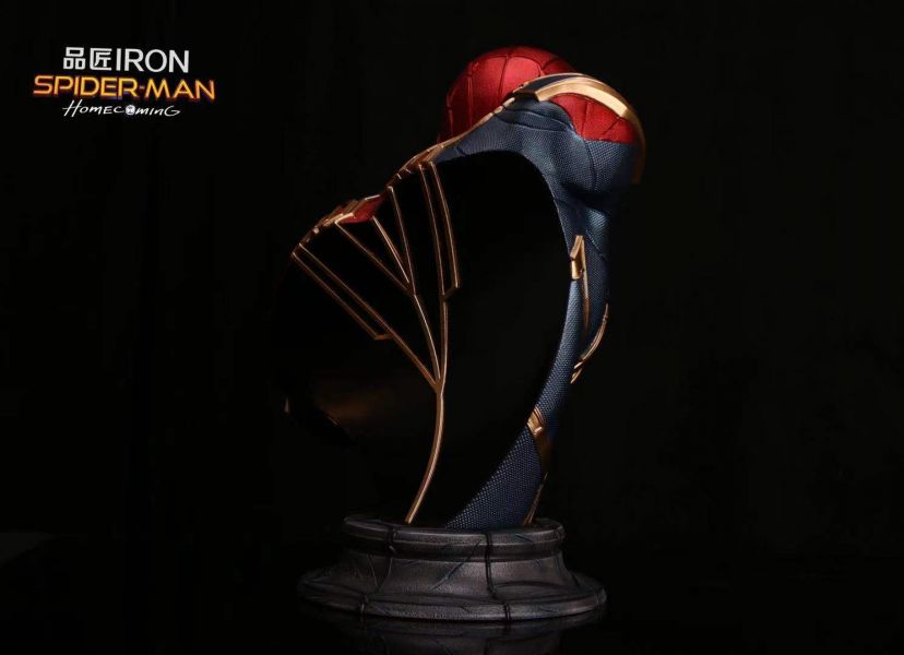 【海外代購】【68CM】品匠IRON 鋼鐵蜘蛛俠胸像 