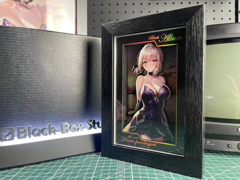 【海外代購】Black Box 黑盒子 桌面超迷你立體相框 BA-013 BBLG-006 阿爾托莉雅·潘德拉貢 