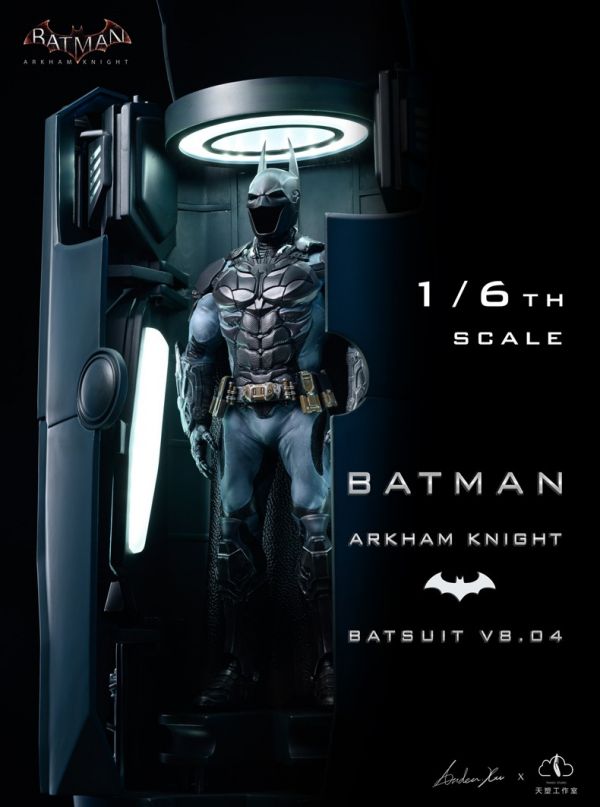【海外代購】【65CM】天塑 蝙蝠俠 阿卡姆騎士 戰衣 格納庫 