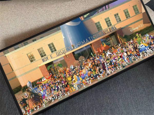 【海外代購】千鳥社 迪士尼 100年全家福米奇米妮唐老鴨裝飾畫 