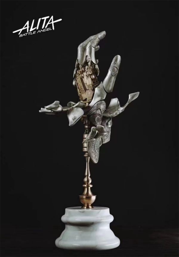 【海外代購】【40CM】銅雕原創 阿麗塔1/1戰鬥手 