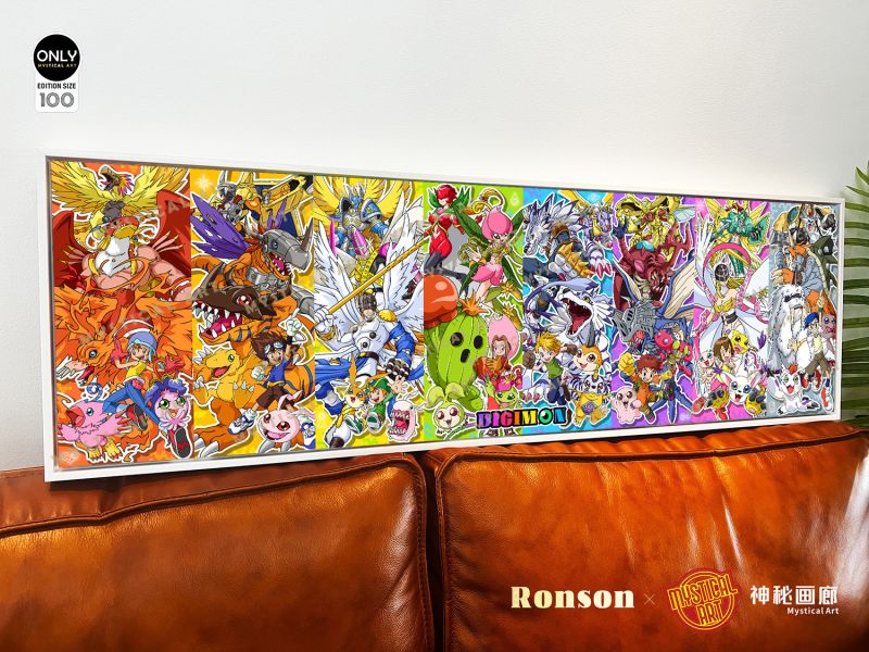 【海外代購】神秘畫廊 Ronson 共同奉獻 RAINBOW系列o14 數碼寶貝 