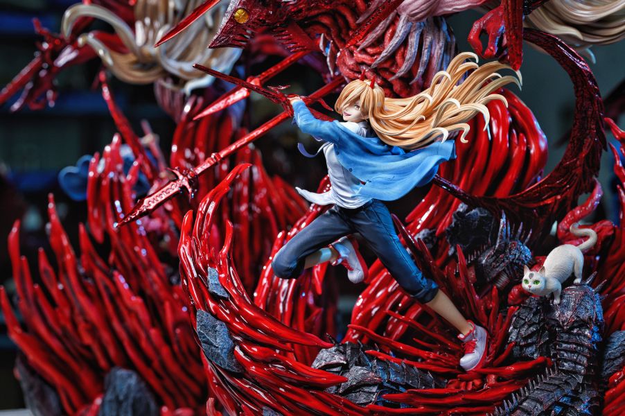 【現貨推薦】YOYO 電鋸人雕像系列第二彈 血之惡魔 帕瓦power 