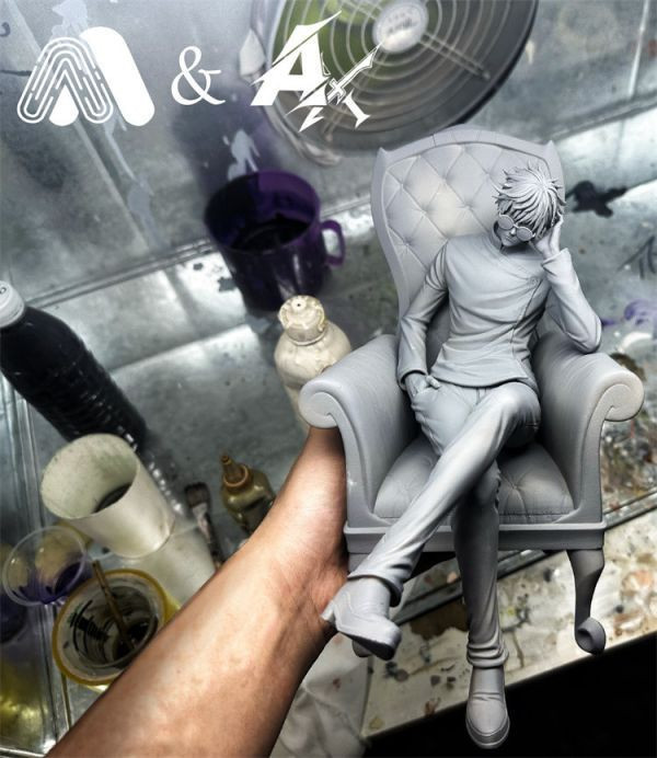 預定】AA AX 坐姿系列第一彈五條- 夜風本鋪『GK雕像模型預購/代購/展示 
