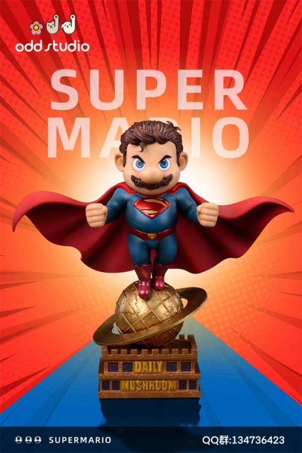 【預定】odd 瑪利歐COS 系列第一彈 超人 Superman 