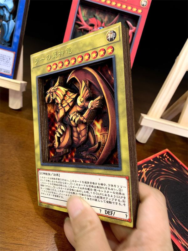 【海外代購】神秘畫廊 三幻神實木立體卡牌桌擺立體畫01 