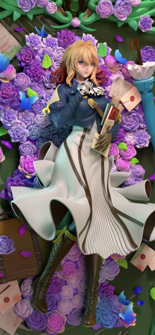 【預定】lazydog 壁掛系列 紫羅蘭永恆花園 薇爾莉特 A款 