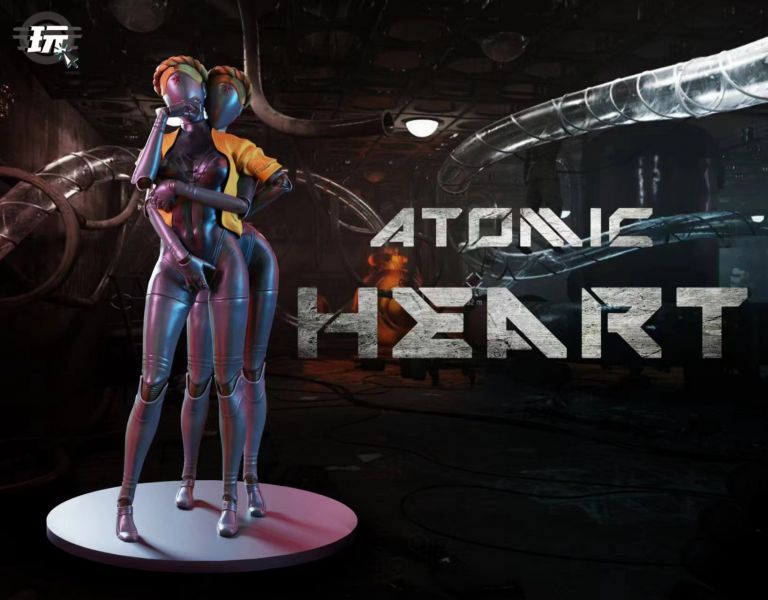 【預定】【35CM】就是玩 原子之心 Atomic Heart 機器人 雙生舞伶 娜塔莉 