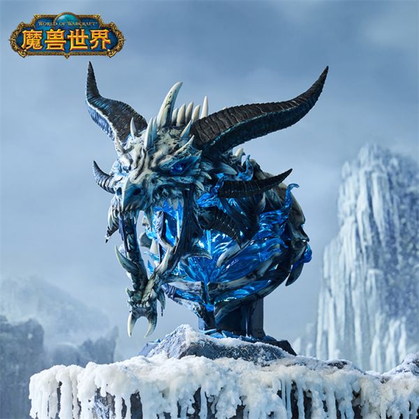 【預定】【44.5CM】暴雪 冰霜巨龍 魔獸世界 辛達苟薩  