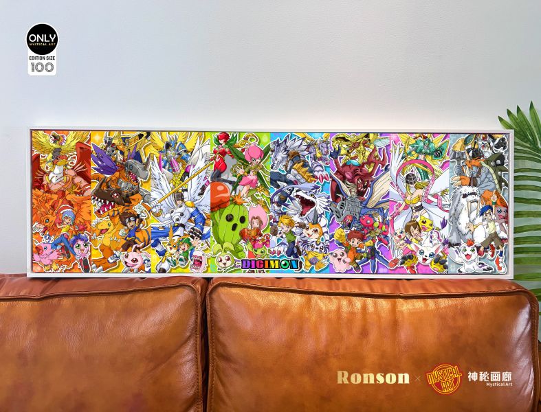 【海外代購】神秘畫廊 Ronson 共同奉獻 RAINBOW系列o14 數碼寶貝 