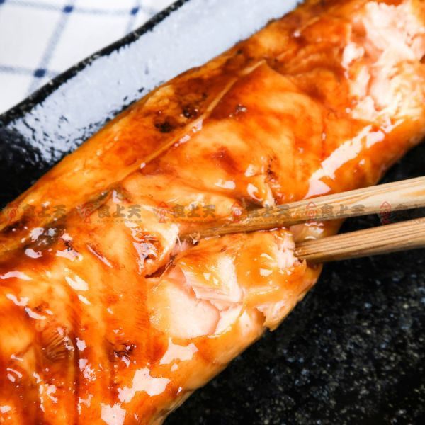 【贈品】蒲燒鮭魚腹肉 鮭魚,蒲燒,烤,煎,日式,微波,全熟