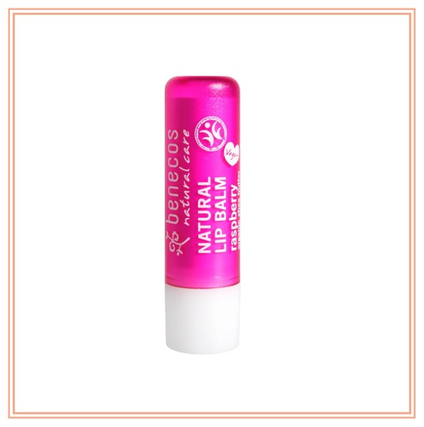 Benecos Natural Lip Blam- Raspberry 4.8g  benecos, 天然有機潤唇膏, 唇部護理