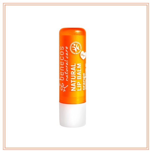 Benecos Natural Lip Blam- Orange 4.8g  benecos, 天然有機潤唇膏, 唇部護理