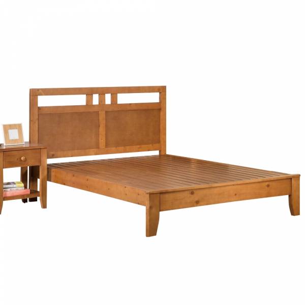 Samson珊森 紐松實木簡約床架(3.5尺/5尺)【KJ】 床架,實木床架,臥室,實木家具