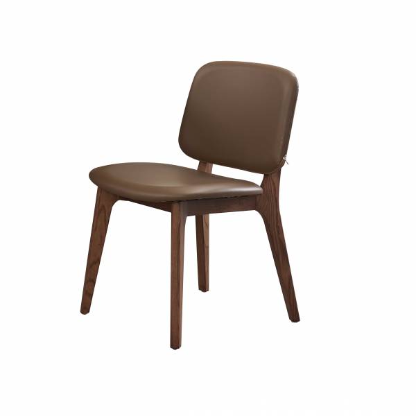 諾亞原木餐椅 / 深咖皮【HG】 餐廳.客廳.椅凳.椅子.餐椅
