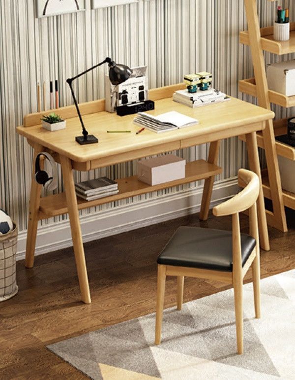 D2橡膠木實木書桌 【MG】 化妝桌,收納,功能桌,書桌,實木書桌,實木多功能桌