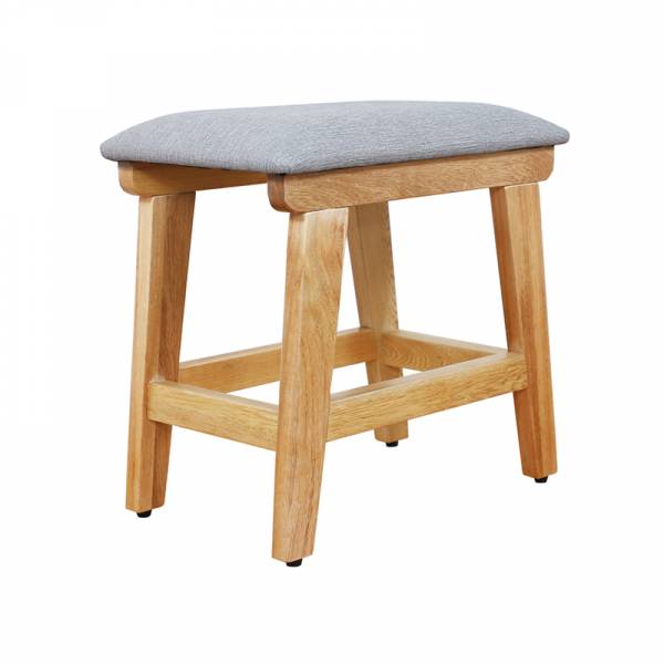 貓抓皮實木小椅凳/餐椅/化妝椅(灰色) 台灣製造 椅凳,客廳,實木家具,貓抓布