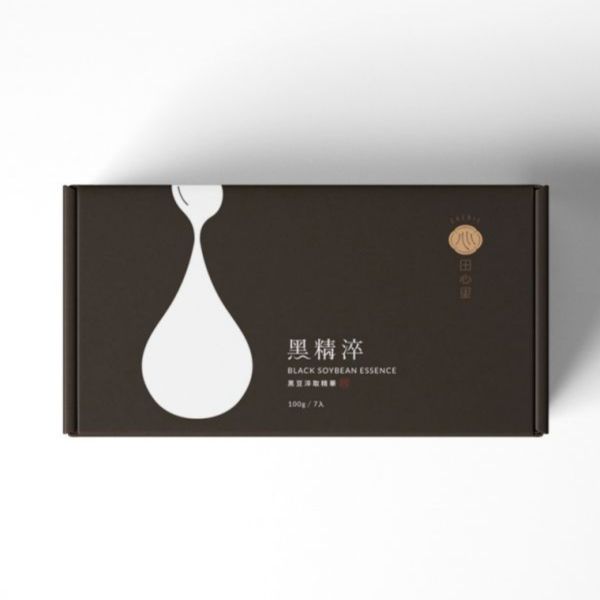 黑精淬 Black Soybean Essence (7入*24盒/箱購) 黑豆水, 黑精淬, 田心里, 黑豆精華