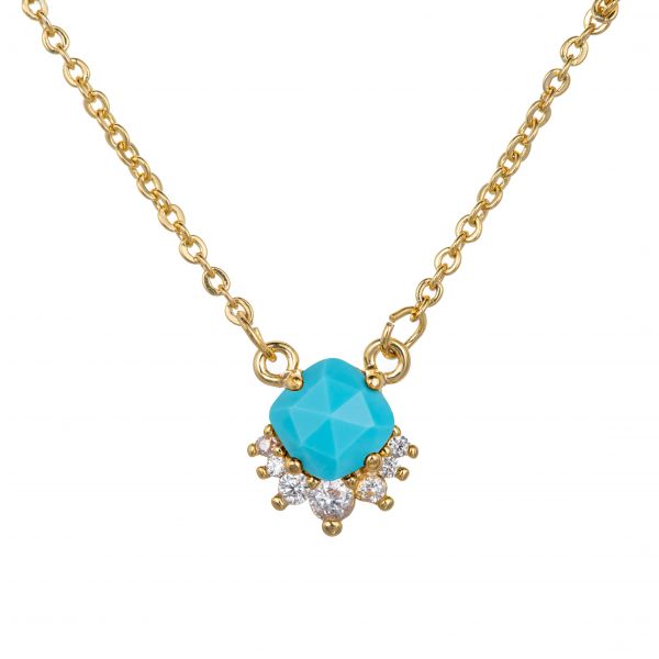 Heilo Jewelry - Ida Necklace - Turquoise 