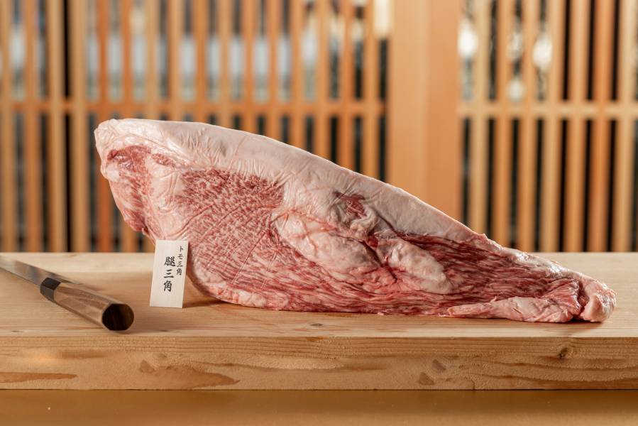 腿三角 日本和牛 腿三角 Tri-Tip 極上 台中燒肉