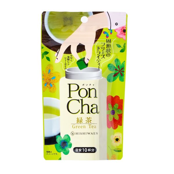 菱和園 Pon Cha 抺茶/綠茶磚10g 