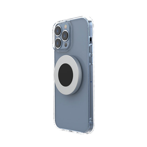 【Just Mobile】AluDisc™ mini 鋁合金磁吸壁架 (二片裝)(非 MagSafe 版本)(適用 iPhone 11 及先前機型、安卓機型) 