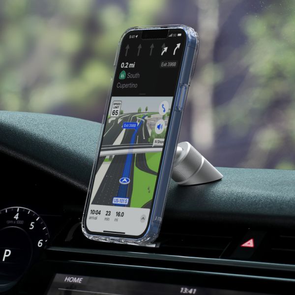 【Just Mobile】AluDisc™ Go 鋁合金萬向磁吸車架（支援 MagSafe） 
