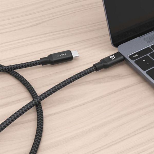 【ADAM 亞果元素】CASA C200 USB-C 對 USB-C 100W 充電傳輸線