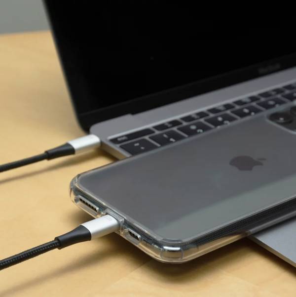 【Just Mobile】AluCable™ 鋁質 USB-C 對 Lightning 連接線 