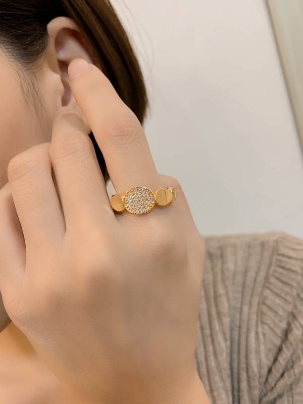 鑲鑽可調節式戒指 戒指