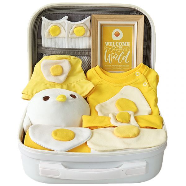 BV01592 寶寶禮盒 彌月周歲送禮 蛋黃BABY禮盒  寶寶,禮盒,彌月,周歲,送禮,