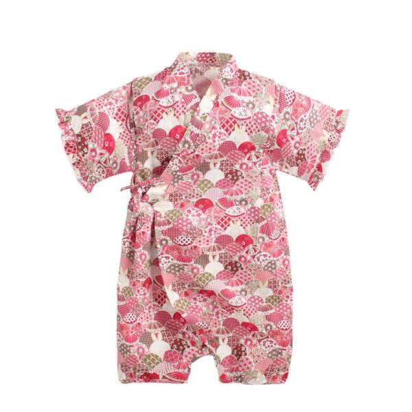 BV02083 春夏新款 日本和風浴衣造型短袖連身衣 春,夏,新款,日本,和風,浴衣,造型,短袖,連身衣,