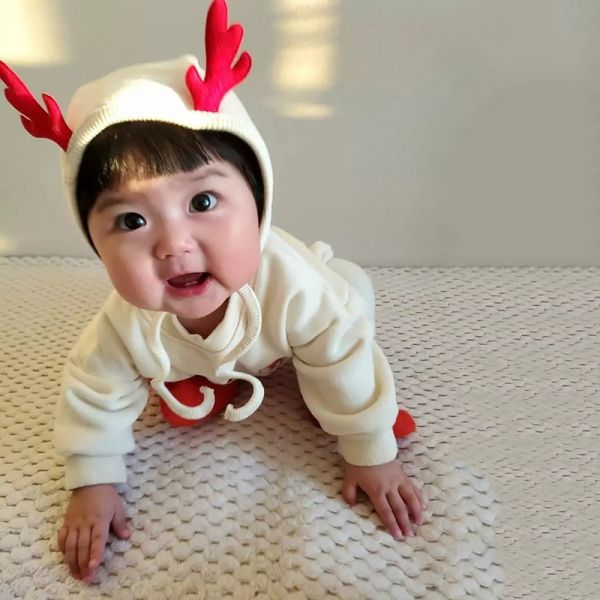 BV01899-1 聖誕節麋鹿寶寶造型帽 聖誕節,麋鹿,寶寶,造型帽,