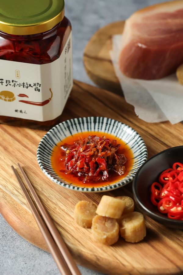 干貝剁椒醬 日本干貝 干貝醬 海味 最下飯