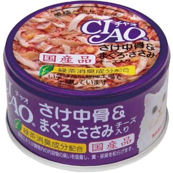 日本CIAO旨定罐貓罐85g 