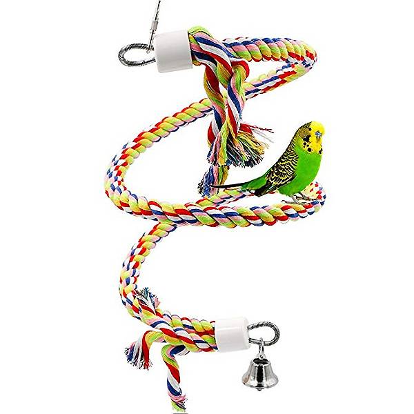 鳥用攀爬棉繩1.1m(粗)2.2cm 