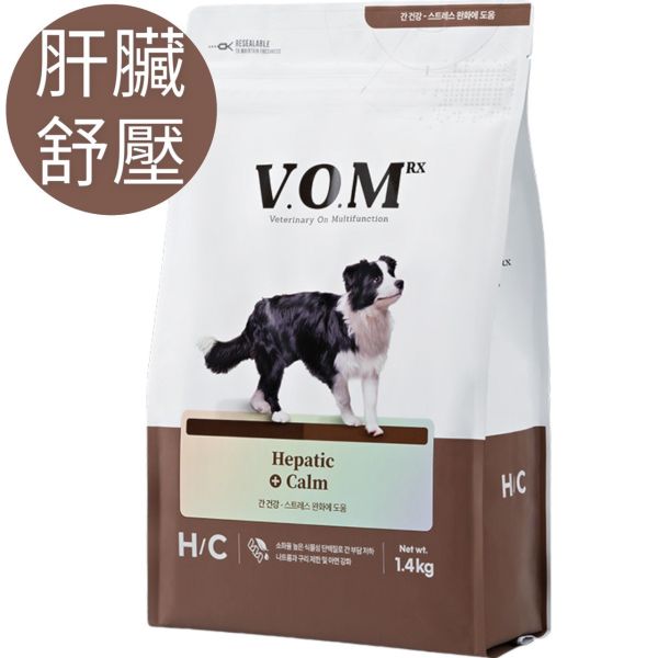 VOM犬肝臟及舒緩配方 (H/C)1.4kg 