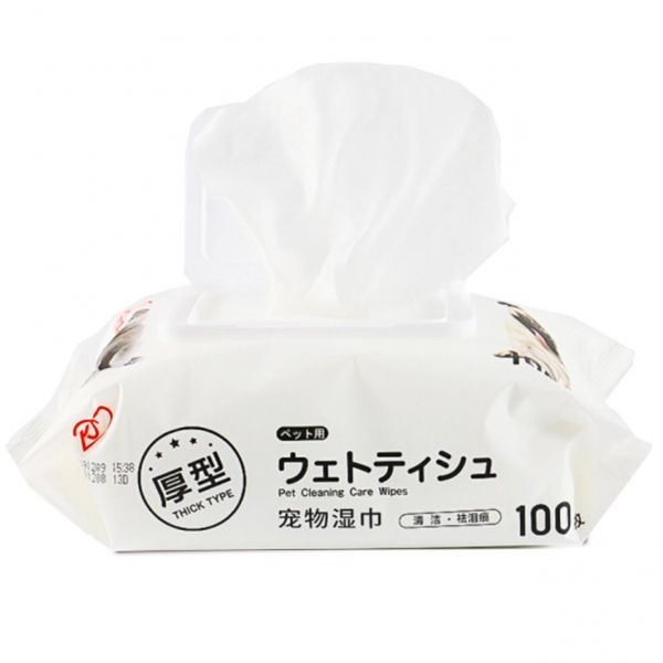 IRIS厚型護理濕紙巾100入(白) 
